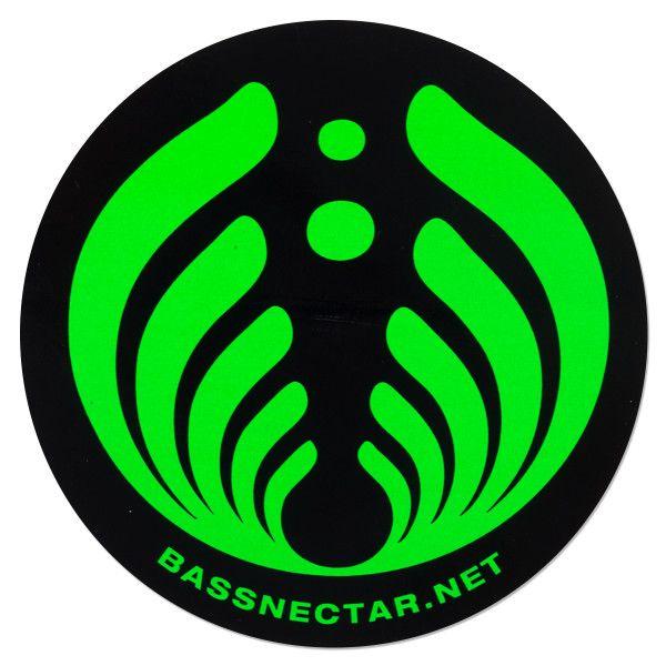 Bassnectar Logo - Black and Green Emblem Sticker | Shop the Bassnectar Official Store