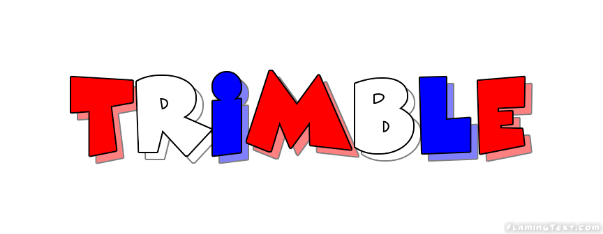 Trimble Logo - United States of America Logo. Free Logo Design Tool from Flaming Text