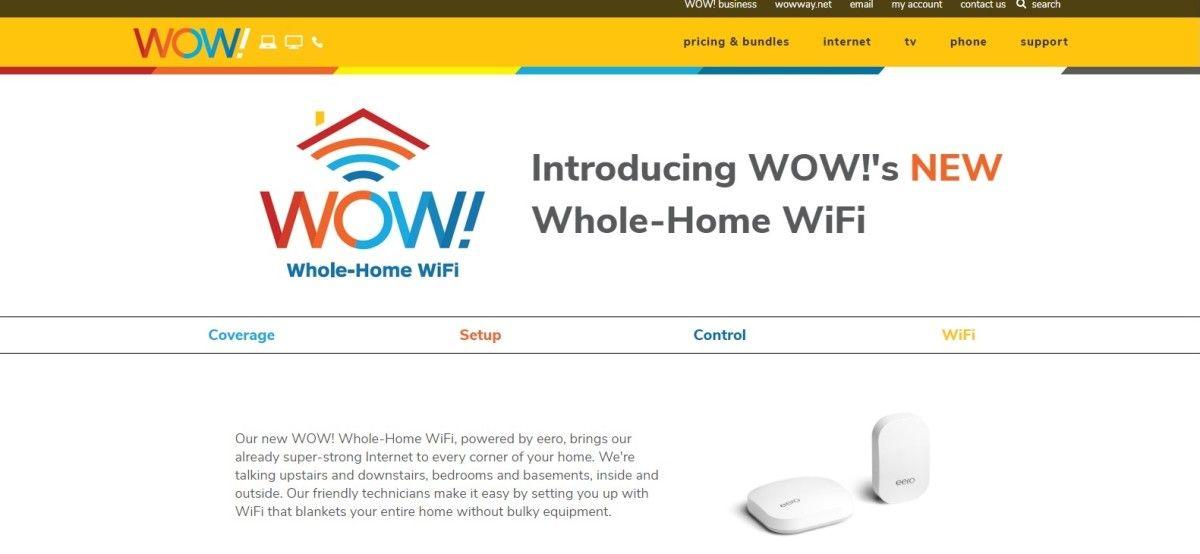 Wowway Logo - WOW! Rolls Out Whole-Home WiFi Mesh Service - Broadcasting & Cable