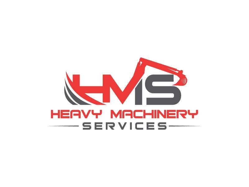 Machinery Logo - Modern, Serious, It Company Logo Design for Heavy Machinery Services