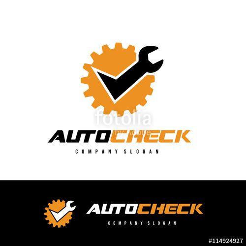 Automotive Service Logo - Car service Logo, Automotive logo, auto service symbol. Stock image