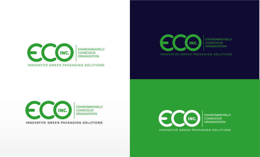 Incorporated Logo - E.C.O. Incorporated. Logo design contest