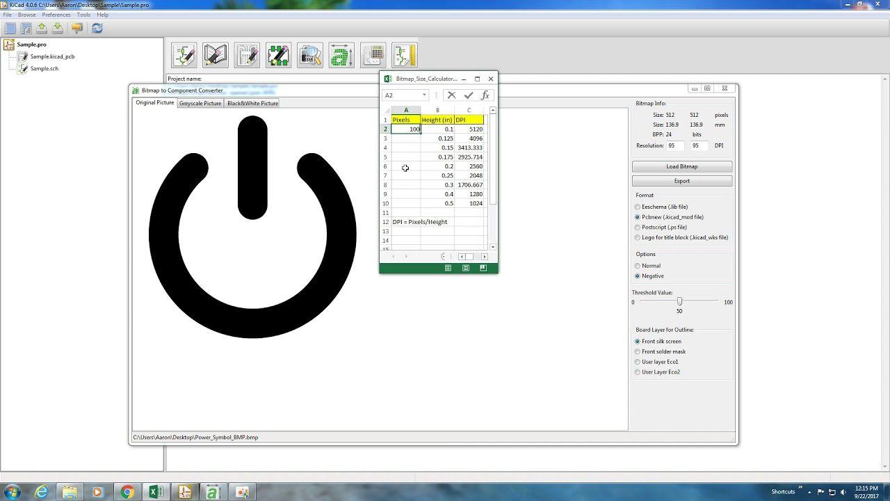 KiCad Logo - KiCad - Add Symbols or Graphics to PCB Silkscreen with Bitmap2Component  Converter