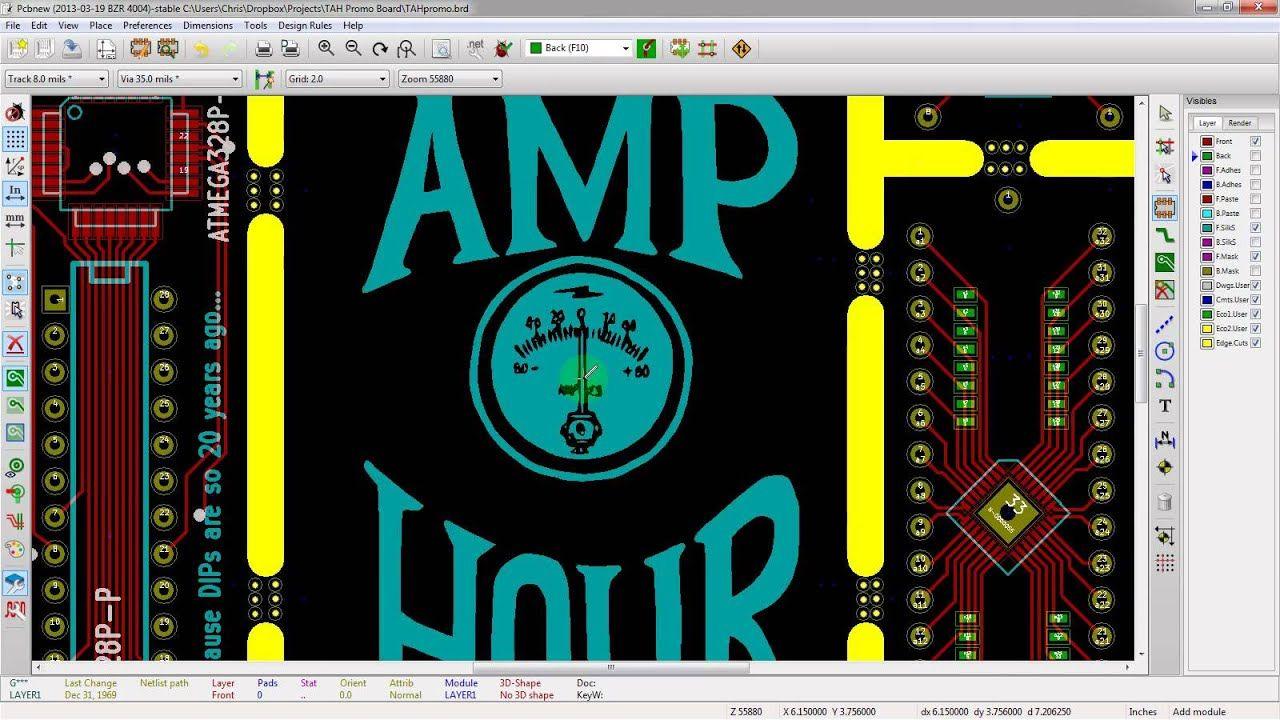 KiCad Logo - KiCad 3.0 - Adding Silkscreen And Graphics To Your PCB In KiCad