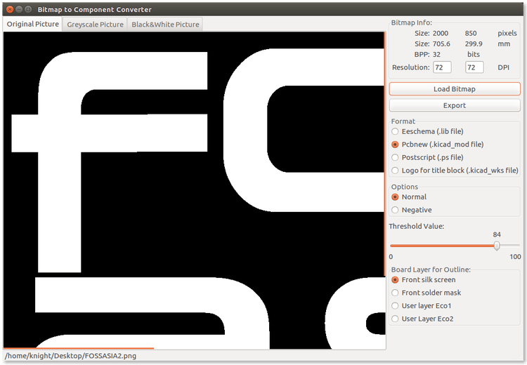 KiCad Logo - Creating Logos for PSLab with KiCAD. blog.fossasia.org