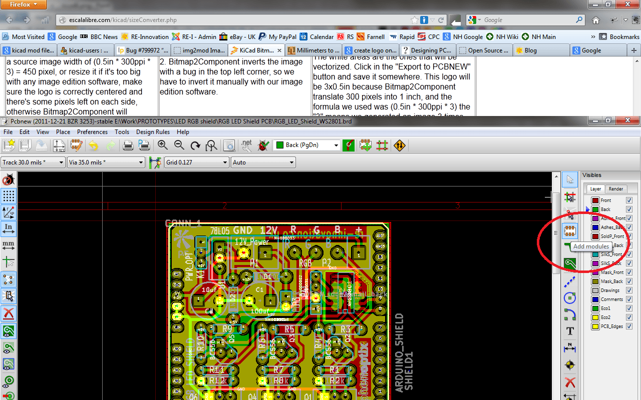 KiCad Logo - Adding a logo to your KiCAD PCB