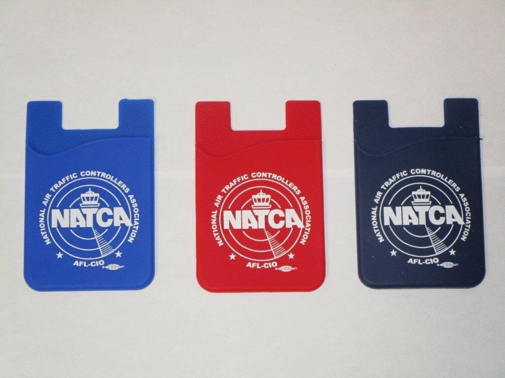 NATCA Logo - Silicon Phone Wallet