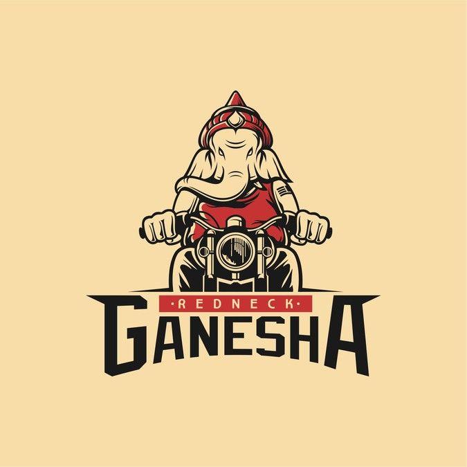 Ganesha Logo - Culture fused logo with the title of Redneck Ganesha (Needs to have ...