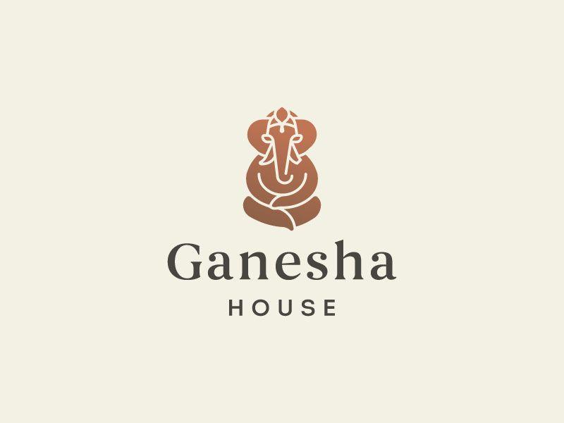 Ganesha Logo - Ganesha House by Dimitrije Mikovic on Dribbble