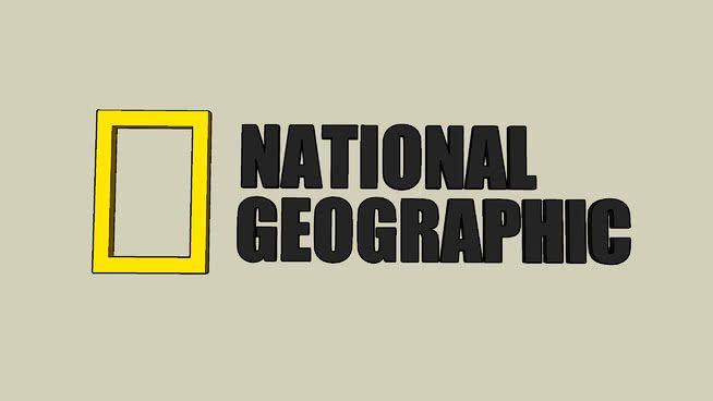 Nationalgeographic.com Logo - National Geographic Logo | 3D Warehouse