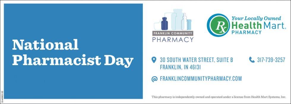 Healthmartsystems Logo - National Pharmacist Day, Franklin Community Pharmacy