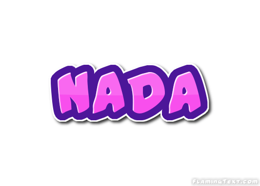 NADA Logo - Nada Logo. Free Name Design Tool from Flaming Text