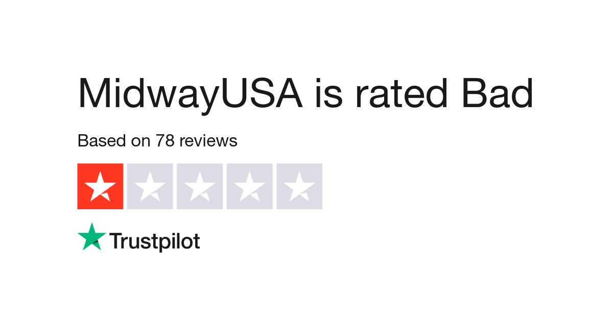 MidwayUSA Logo - MidwayUSA Reviews. Read Customer Service Reviews of