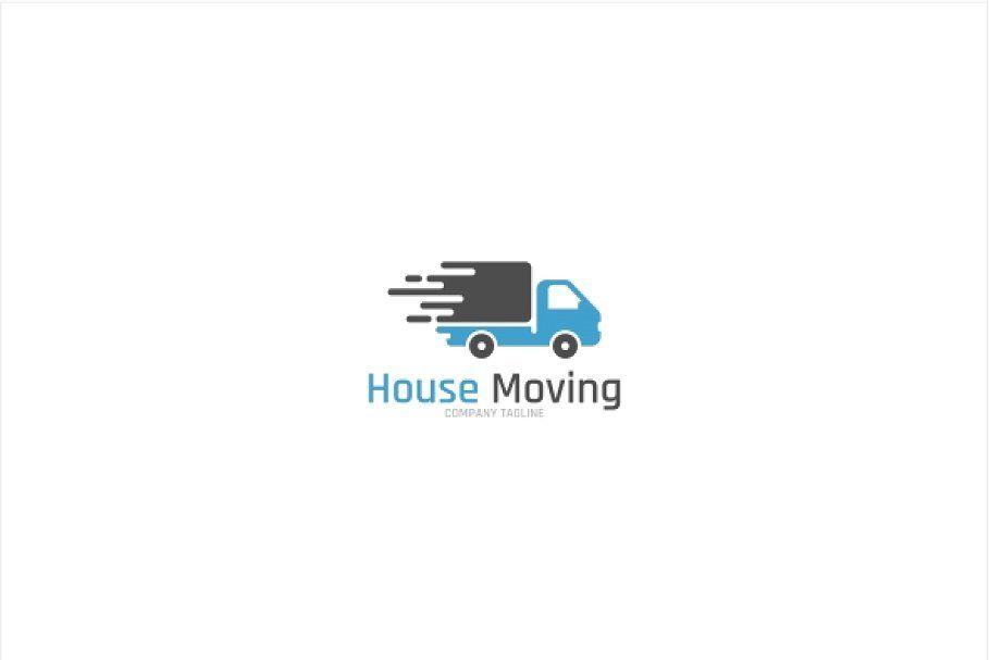 Moving Logo - House Moving Service Logo ~ Logo Templates ~ Creative Market