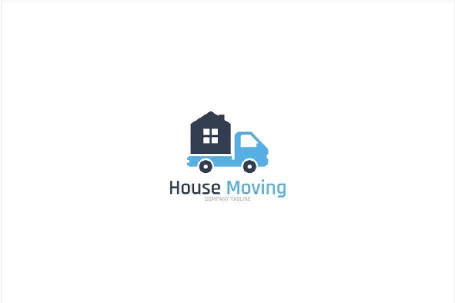 Moving Logo - Home House Moving Service Logo ~ Logo Templates ~ Creative Market