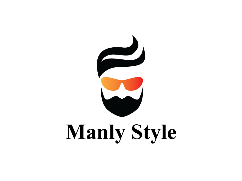 Stylish Logo - Stylish Beard And Hair Logo Template by Heavtryq on Dribbble