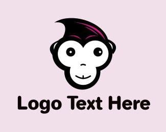 Stylish Logo - Stylish Monkey Logo