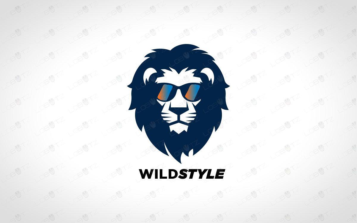 Stylish Logo - stylish lion logo lion with glasses logo