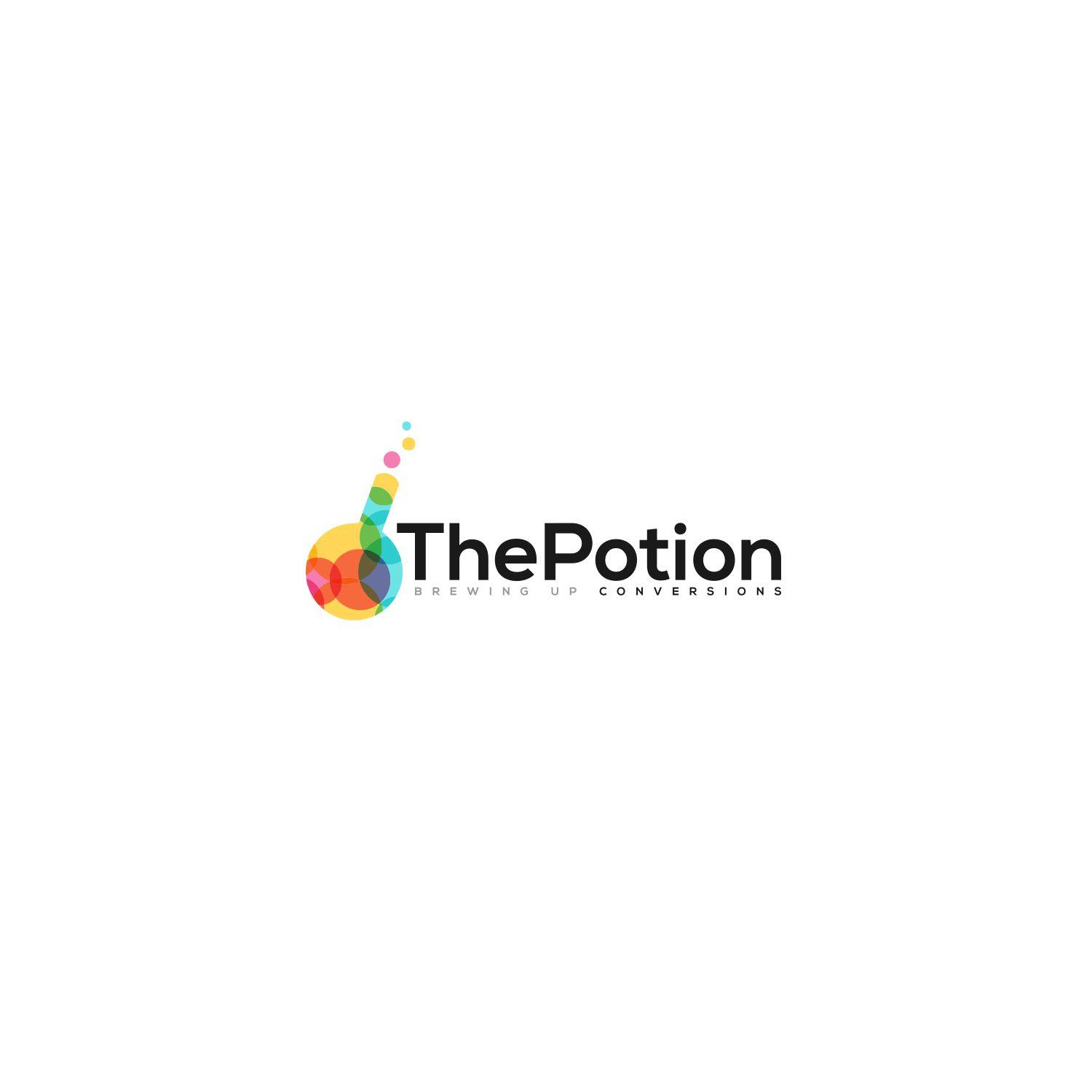 Potion Logo - Logo for Digital Marketing Agency Logo Designs for The Potion