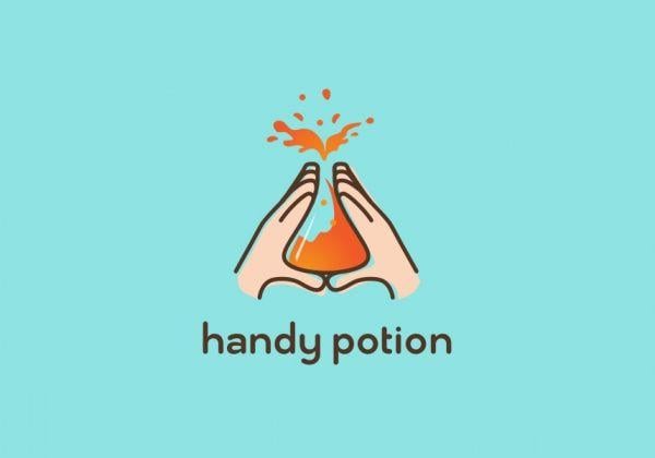 Potion Logo - Handy Potion • Premium Logo Design