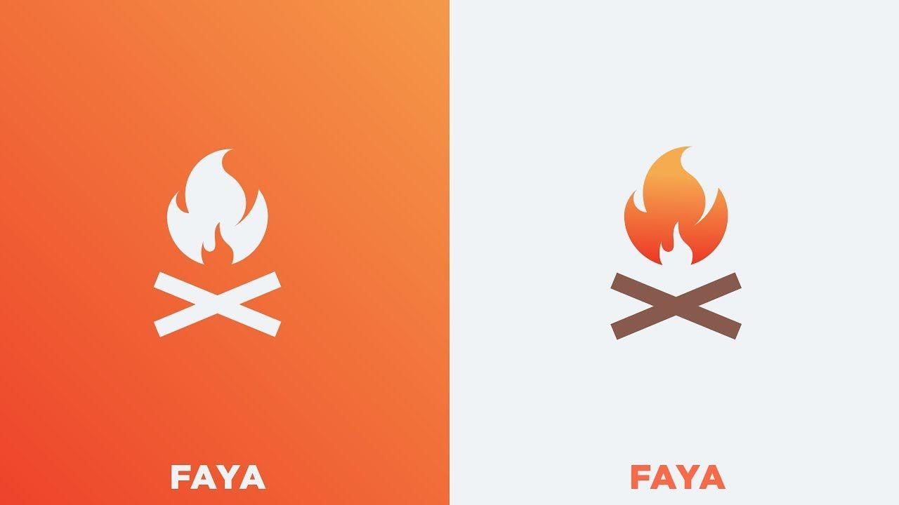 Firewood Logo - Ep.10 : Design a simple logo for Firewood Company #dailylogochallenge