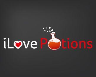 Potion Logo - I Love Potion Designed