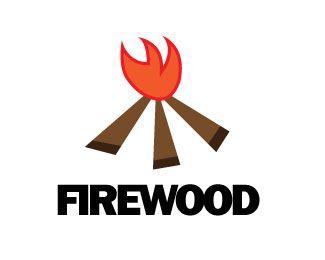 Firewood Logo - firewood Designed