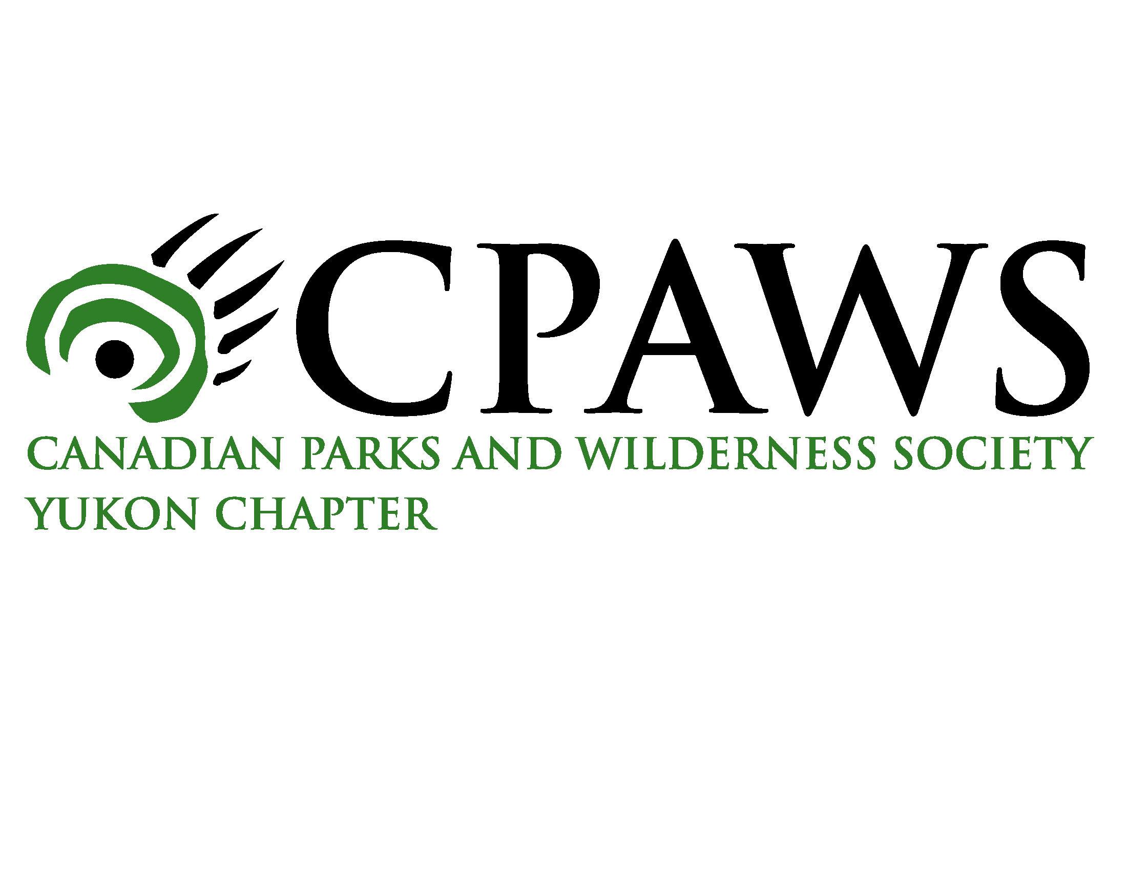 Yukon Logo - CPAWS Yukon Black on White – CPAWS Yukon