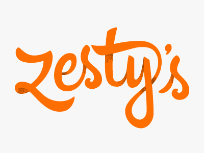 Zesty Logo - zesty's logo. Design: Logos & Icon. Typografie, Lettering, Design