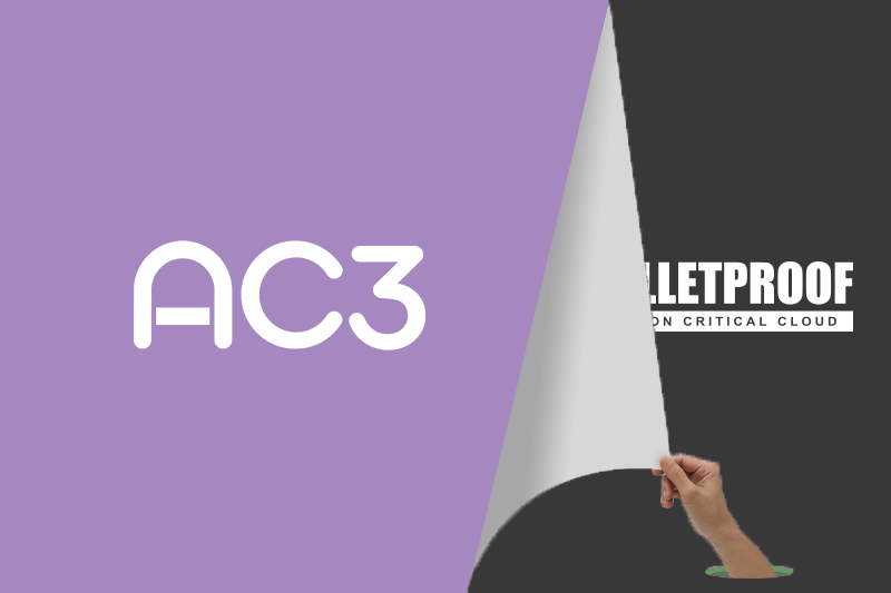 AC3 Logo - AC3 and Bulletproof: Leader in secure multi-cloud solutions
