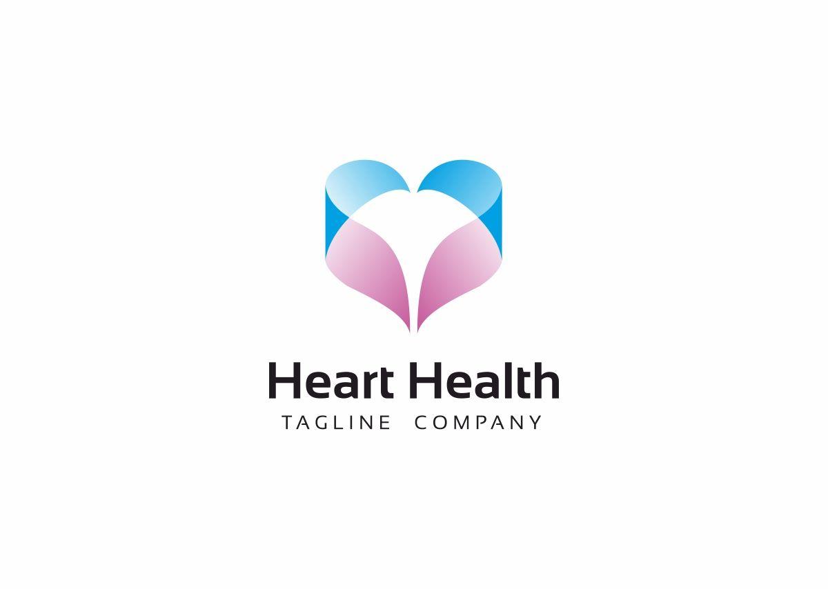 Unilove Logo - Heart Health Logo Template. Wordpress Theme Design. Health