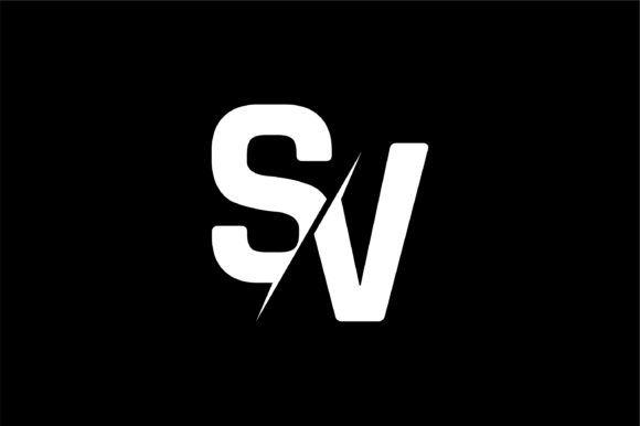 SV Logo - Monogram SV Logo Design