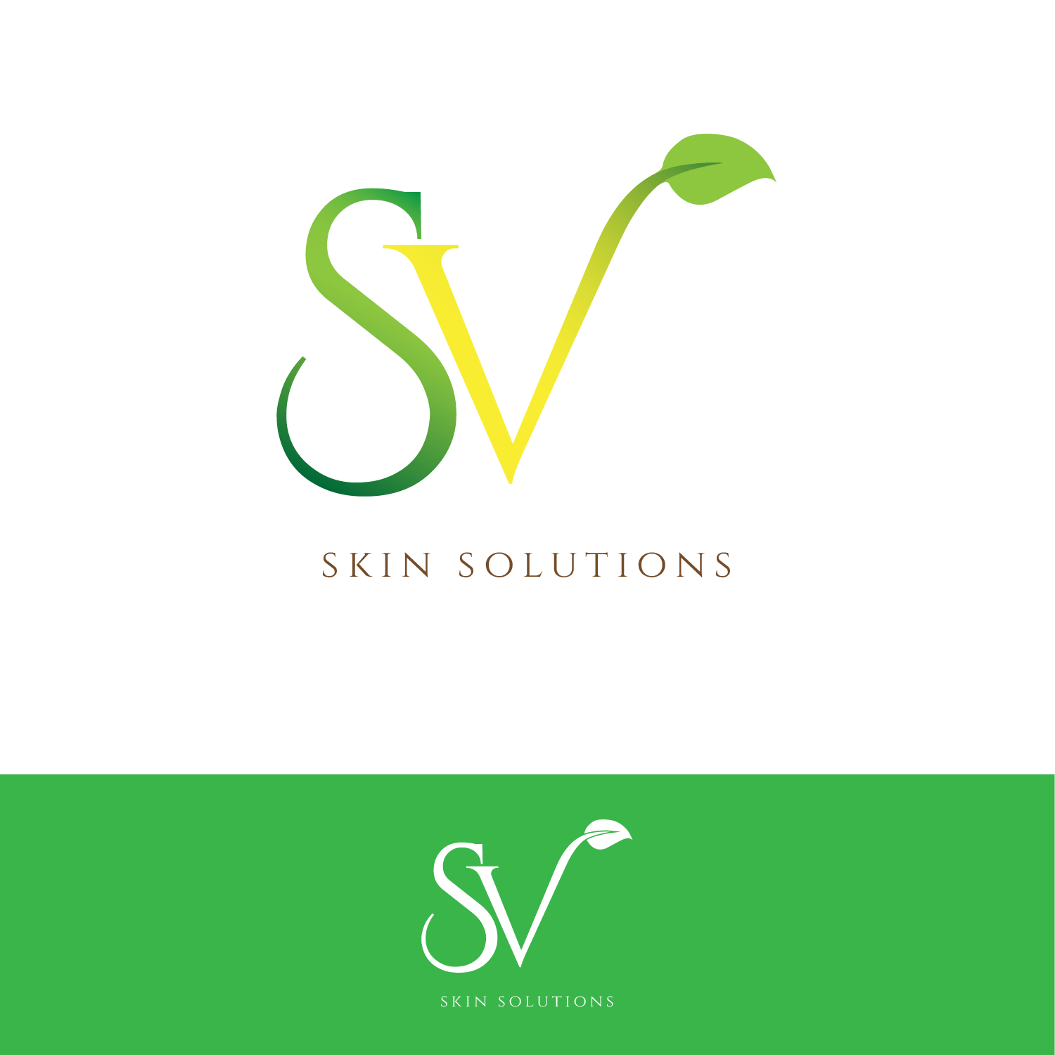 SV Logo - Bold, Playful, Skin Care Product Logo Design for SV skin solutions ...