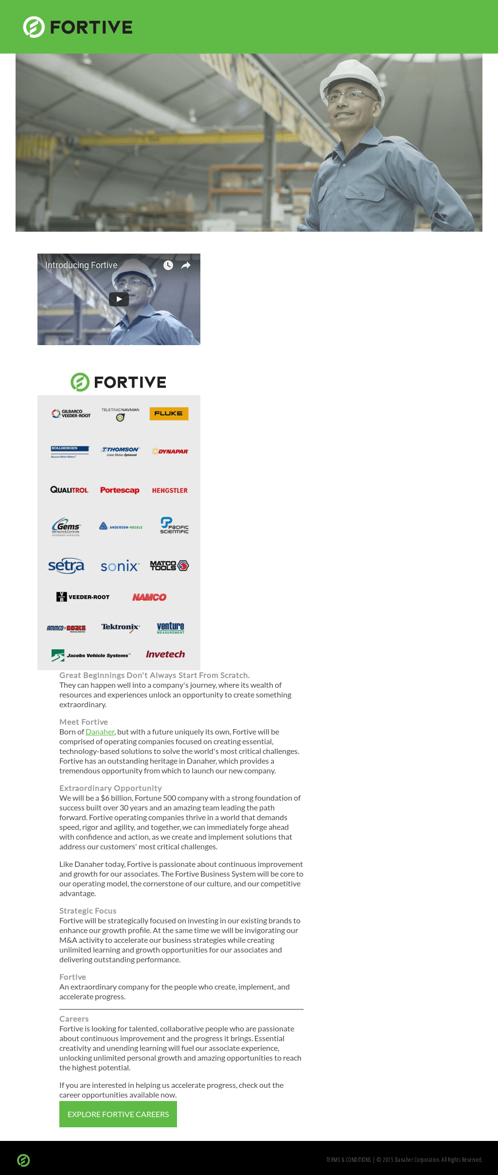 Fortive Logo - Fortive Competitors, Revenue and Employees - Owler Company Profile