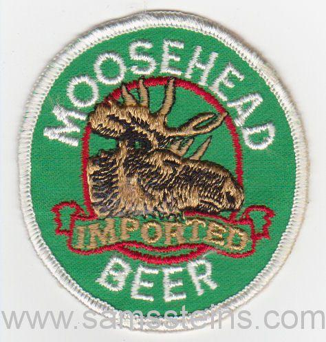 Moosehead Logo - Moosehead Imported Beer Patch