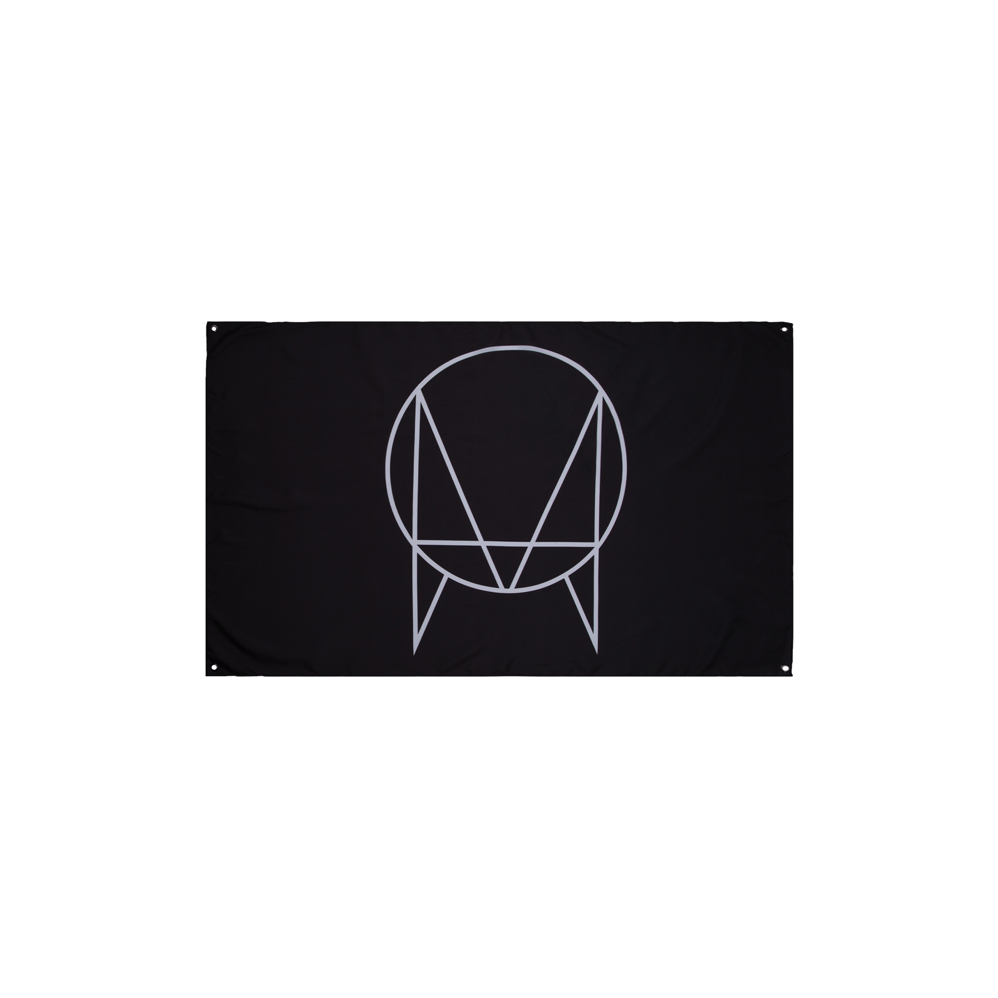 Owsla Logo - OWSLA LOGO FLAG SMALL - BLACK - OS