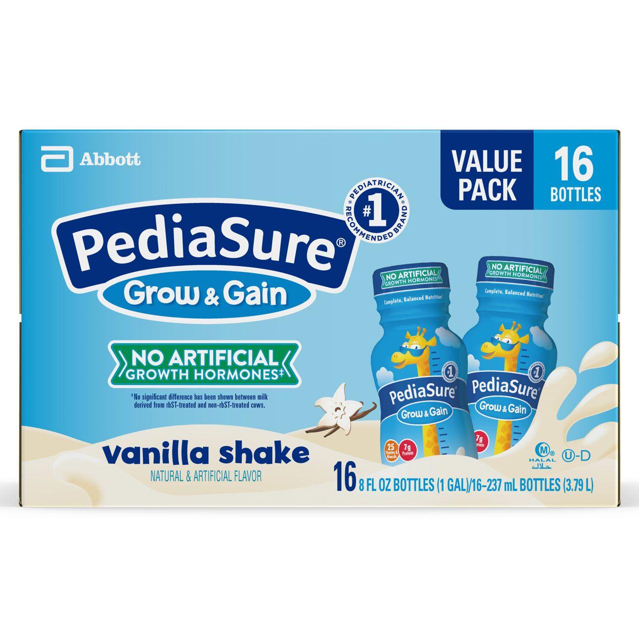 PediaSure Logo - PediaSure Grow & Gain Kids' Nutritional Shake, with Protein, DHA ...