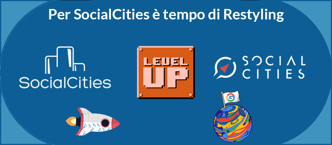 Scopri Logo - SocialCities: restyling brand e logo. Scopri il 