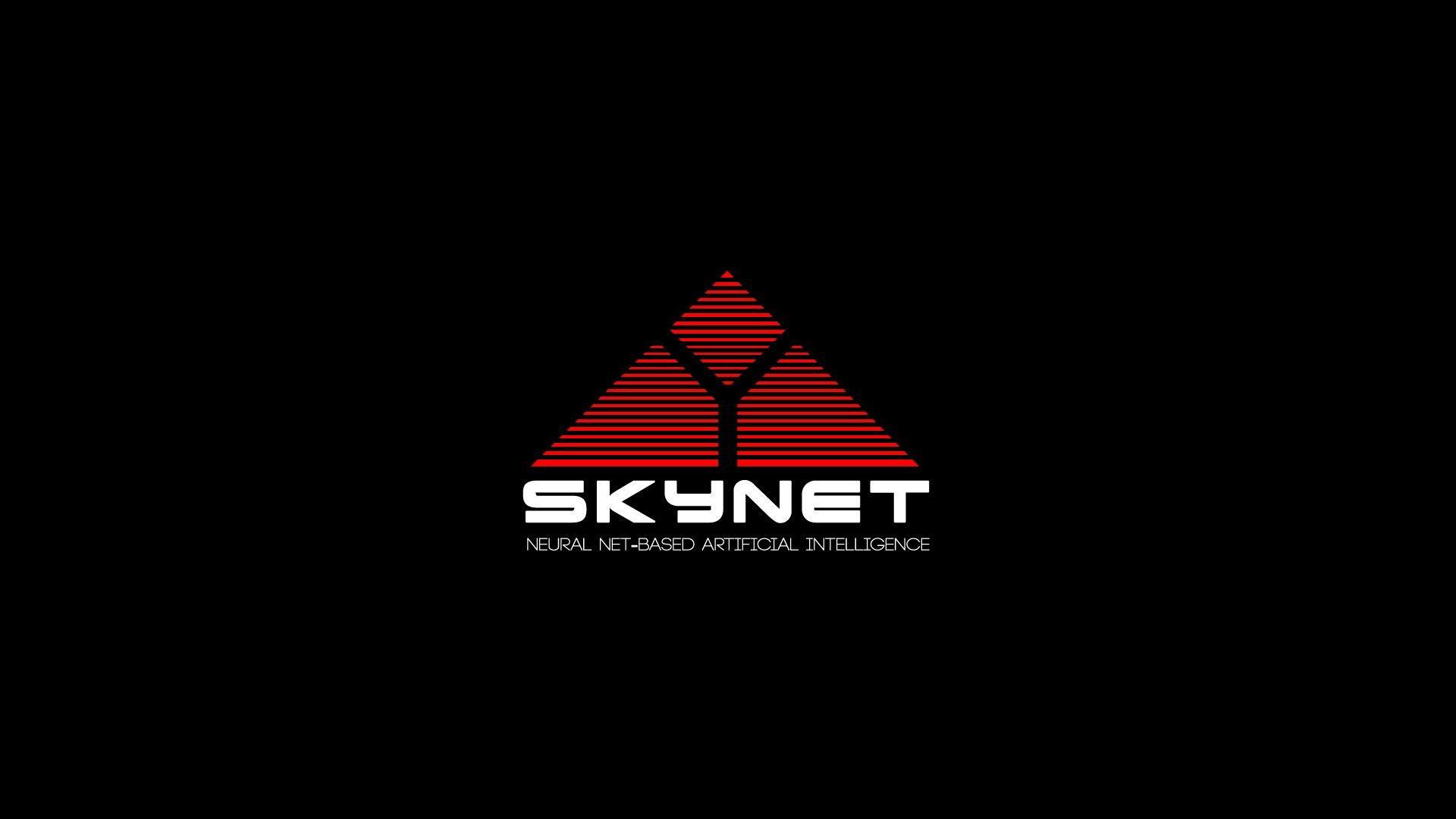 Skynet Logo - The Terminator, Skynet, Logo, Movies, Minimalism, Typography