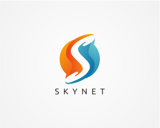 Skynet Logo - Skynet S Logo Designed