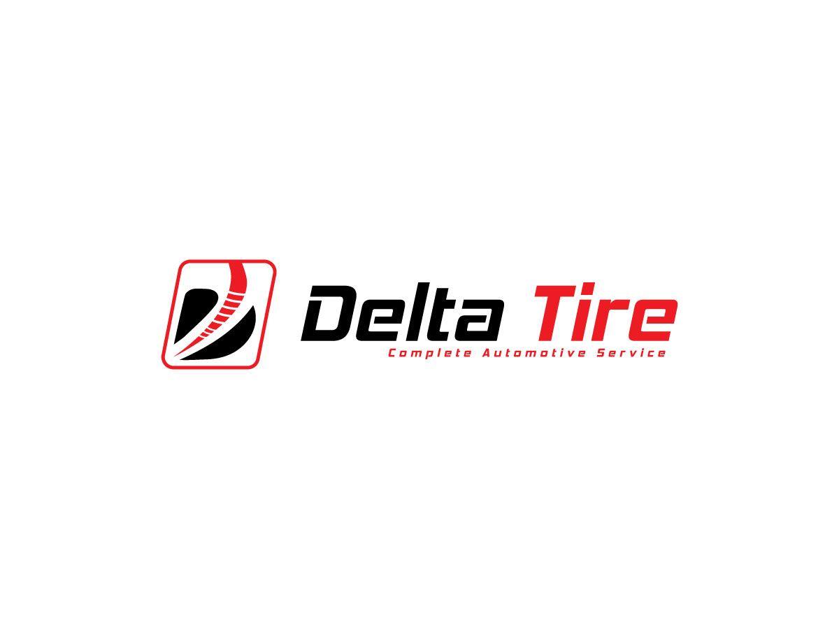 Automotive Service Logo - Serious, Modern, Automotive Logo Design for Delta Tire Complete