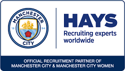 M.C.f.c Logo - Hays & Manchester City FC