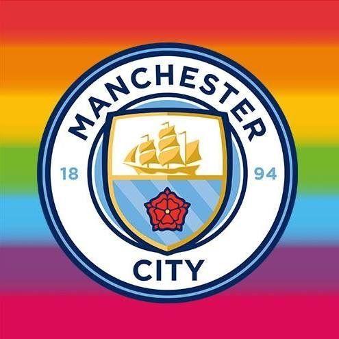 M.C.f.c Logo - Let's kick homophobia out of football #mancity #mancityfc #MCFC