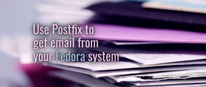 Postfix Logo - Use Postfix to get email from your Fedora system - Fedora Magazine