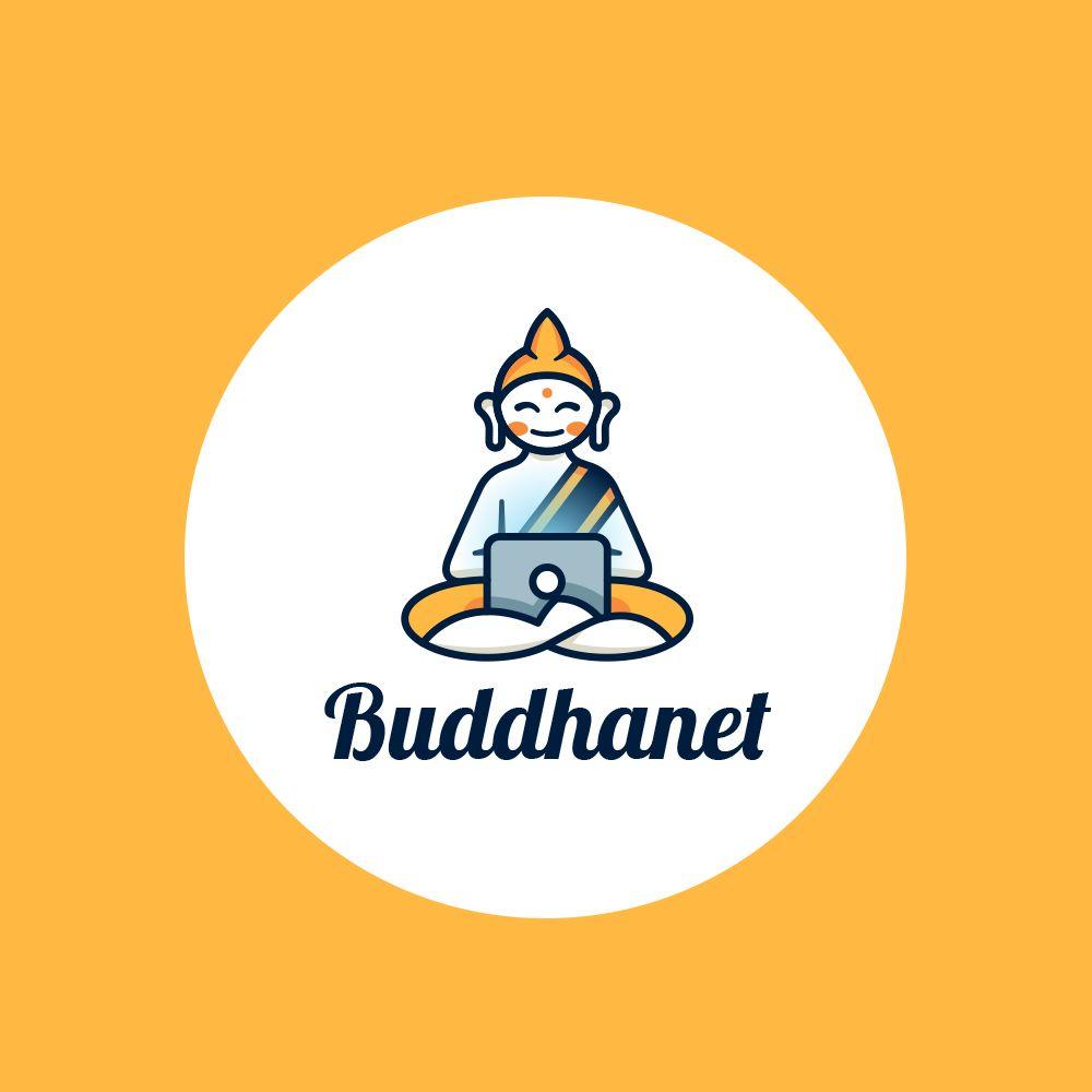 Buddha Logo - Buddhanet—Yoga Buddha Logo Design