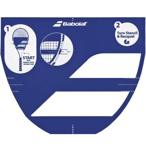 Babolat Logo - Babolat Logo Tennis Racquet Stencil