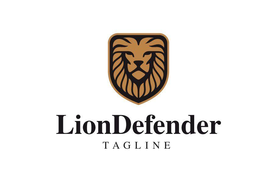 Defender Logo - Lion Logo