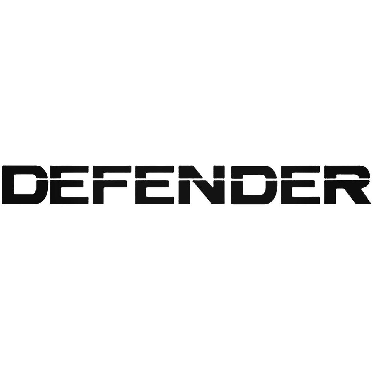 Defender Logo - Defender Decal Sticker