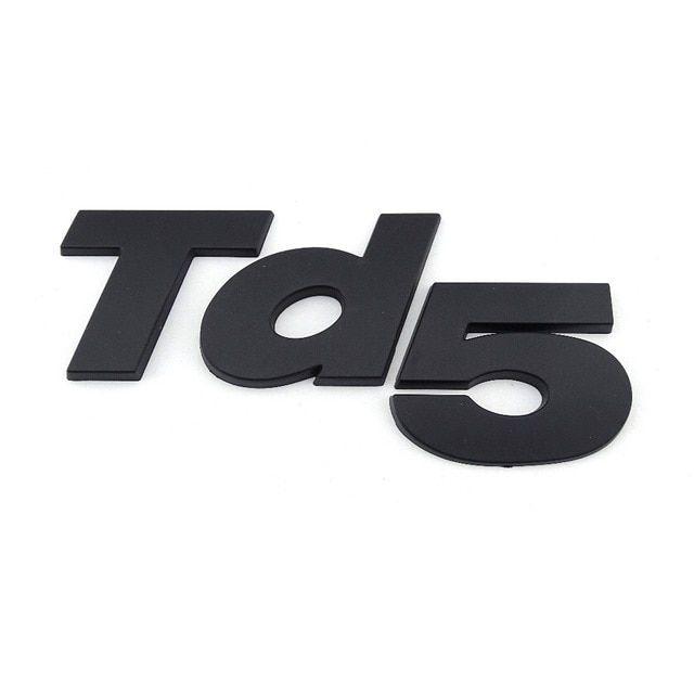 Defender Logo - US $7.55 5% OFF|OEM Car Matt Emblem Lettering TD5 Defender Badge LRX/SVX/90  3d Logo 300 110 200 wing-in Car Stickers from Automobiles & Motorcycles on  ...