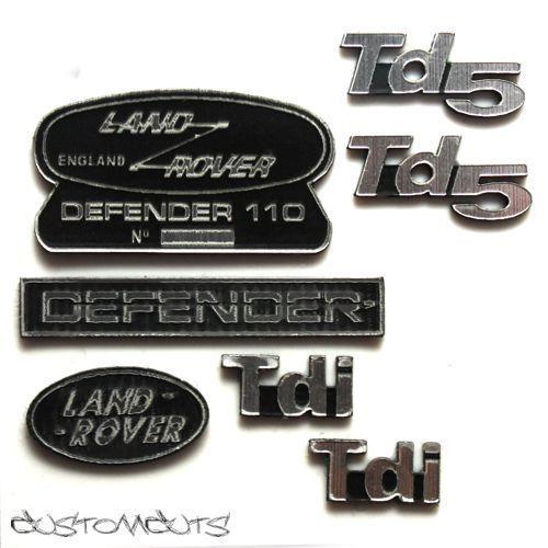 Defender Logo - Land Rover Defender 110 Emblems